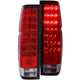 ANZO 1986-1997 Nissan Hardbody LED Taillights Red/Clear - My Store