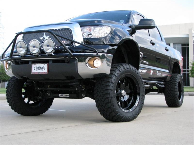N-Fab Pre-Runner Light Bar 07-13 Toyota Tundra - Gloss Black - Mammoth Racing -
