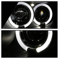 Spyder BMW Z4 03-08 Projector Headlights Halogen Model Only - LED Halo Black PRO-YD-BMWZ403-HL-BK - Mammoth Racing -