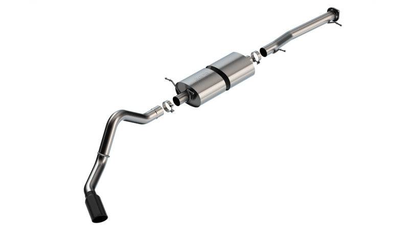 Borla 20-22 Chevrolet/GMC Silverado/Sierra 6.6L T-304 SS Cat-Back S-Type Exhaust - Brushed - Mammoth Racing -