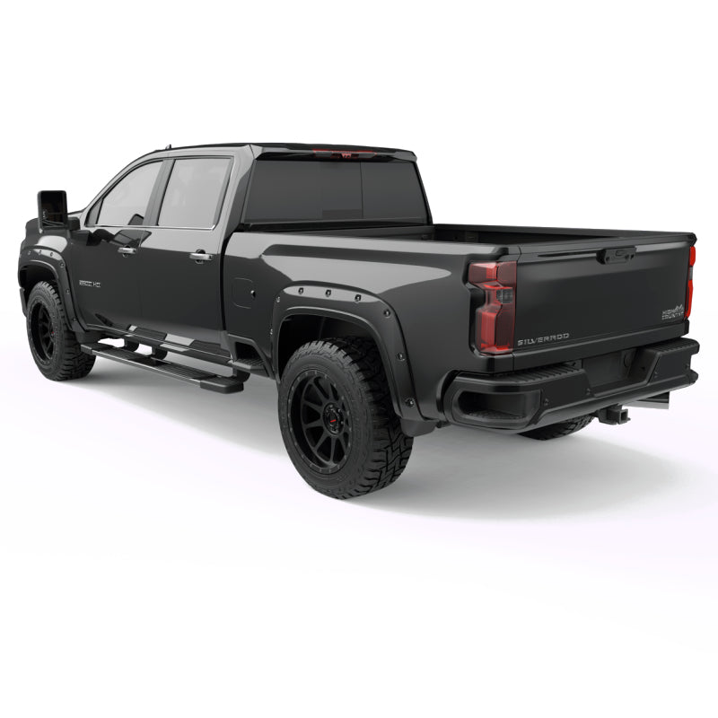 EGR 20-23 Chevrolet Silverado 2500Hd/3500Hd Traditional Bolt-On Look Fender Flares Black Set Of 4 - Mammoth Racing -