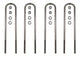 Icon 2011+ Ford F-250/f-350 Rear 19in U-Bolt Kit - Mammoth Racing -