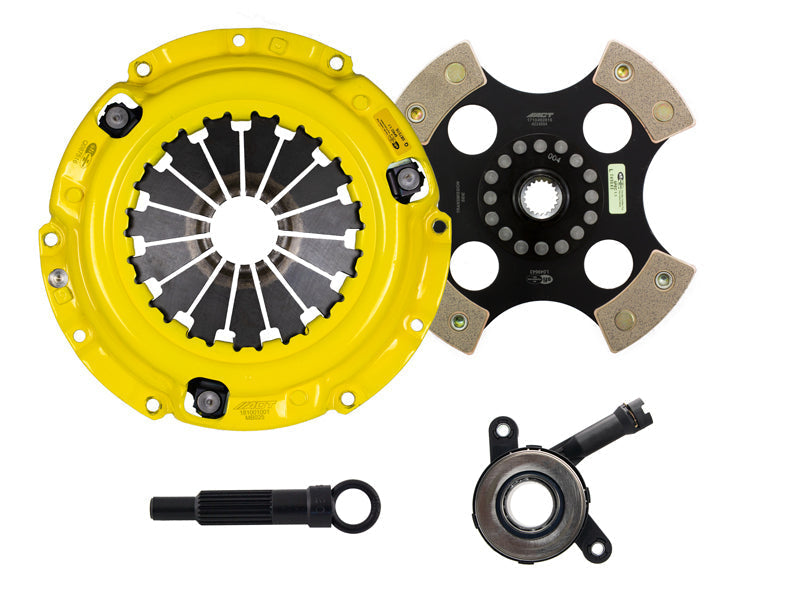 ACT 08-17 Mitsubishi Lancer GT / GTS HD/Race Rigid 4 Pad Clutch Kit - My Store