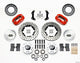Wilwood Forged Dynalite Front Kit 11.00in Drilled Red 73-80 CDP A B E & F Body - Mammoth Racing -