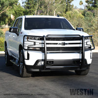 Westin 2019 Chevrolet Silverado 1500 Sportsman Grille Guard - Black - Mammoth Racing -