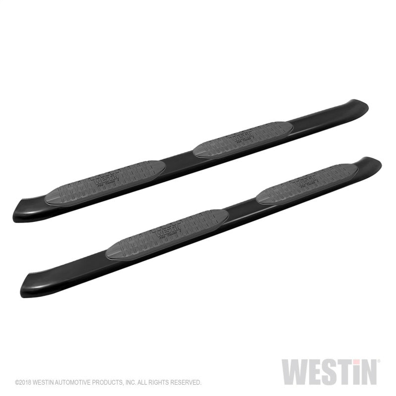 Westin 18-20 Jeep Wrangler JL Unlimited 4DR PRO TRAXX 5 Oval Nerf Step Bars - Textured Black - Mammoth Racing -