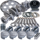 Eagle Chevy 496 1pc Rear Main Seal Balanced Rotating Assembly - Mammoth Racing -