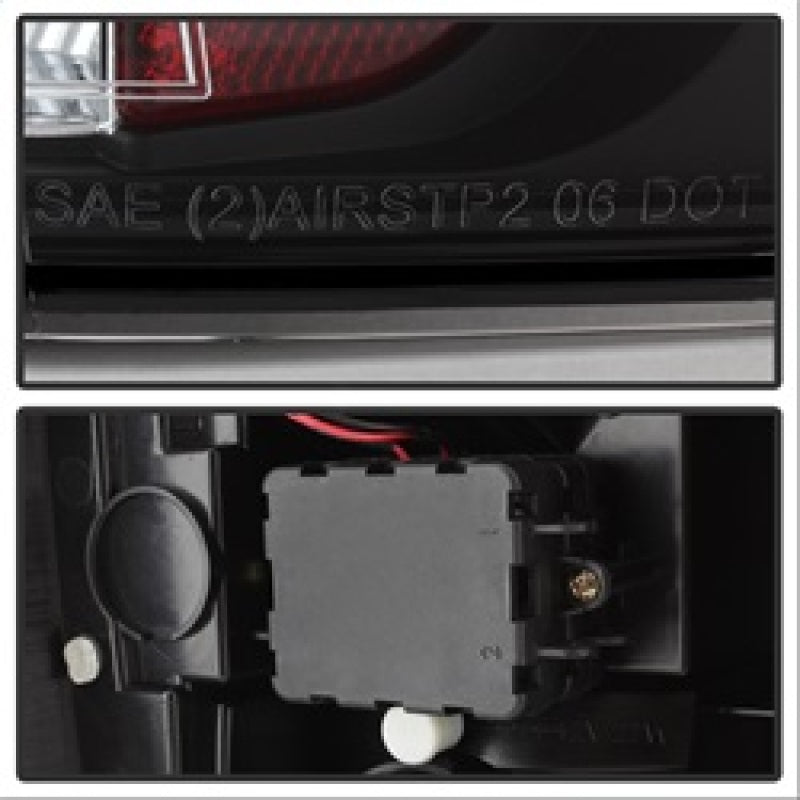 Spyder Chevy Suburban/GMC Yukon/Yukon Denali 07-14 LED Tail Lights Blk ALT-YD-CSUB07-LED-BK - Mammoth Racing -