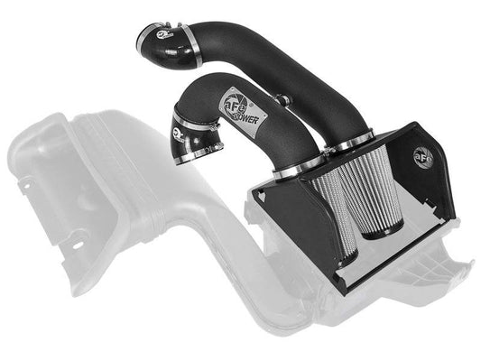 aFe MagnumFORCE 2XP Intake w/3.5in Black Steel Housing Pro DRY S Filter 2017 Ford F-150 V6-3.5L (tt) - My Store