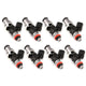 Injector Dynamics 1340cc Injectors-48mm Length - 14mm Grey Top - 15mm (Orange) Low O-Ring (Set of 8) - Mammoth Racing -