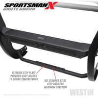 Westin 12-20 Nissan Frontier Sportsman X Grille Guard - Textured Black - Mammoth Racing -