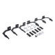 Go Rhino 10-22 Ram 2500/3500hd CC 4DR Mounting Brackets(V-Series V3/rb10 Slim/RB20 Slim) - Tex. Blk - Mammoth Racing -