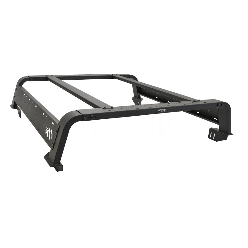 Westin 05-21 Toyota Tacoma 6ft Bed Overland Cargo Rack - Textured Black - Mammoth Racing -