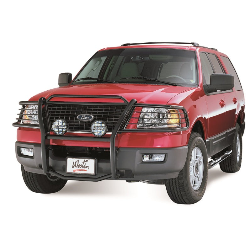 Westin 1997-2014 Ford/Lincoln Expedition Signature 3 Nerf Step Bars - Black - Mammoth Racing -