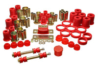 Energy Suspension 80-90 Chevrolet Belair/Biscayne/Caprice/Impala/Station Wagon Red Hyper-flex Master - Mammoth Racing -
