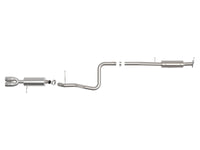aFe Takeda Series 2 1/2in 304 SS Cat-Back 14-19 Ford Fiesta L4-1.6L (t) w/Polished Tip - Mammoth Racing -