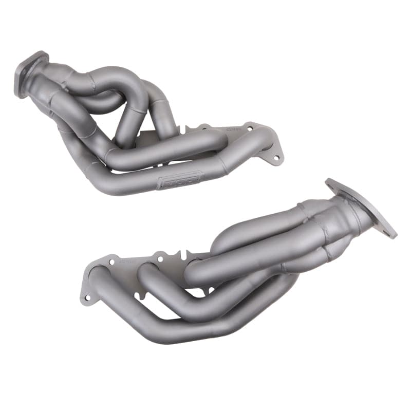 BBK 11-14 Mustang GT Shorty Tuned Length Exhaust Headers - 1-5/8 Titanium - Mammoth Racing -