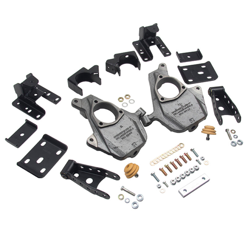 Belltech Lowering KIT 16.5-17 Chevy Silverado Standard Cab 2WD 3-4f / 5-6r - Mammoth Racing -