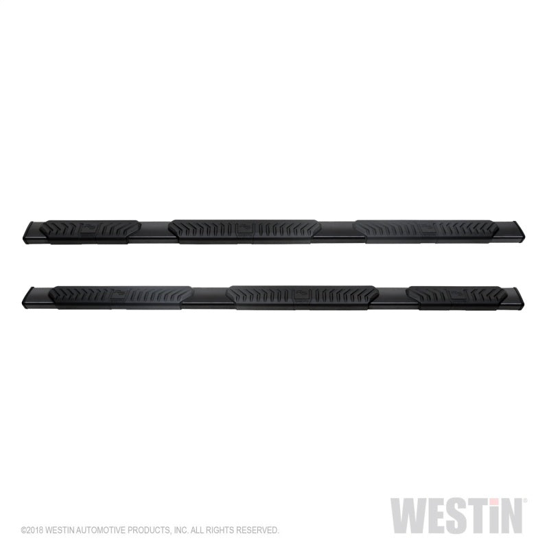 Westin 2019 Chevrolet Silverado/Sierra 1500 Crew Cab (5.5ft) R5 Modular Nerf Step Bars - Black - Mammoth Racing -