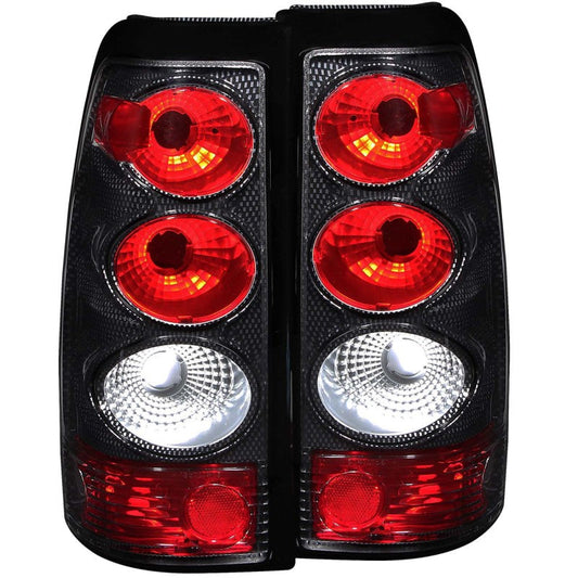 ANZO 2003-2006 Chevrolet Silverado 1500 Taillights Carbon - Mammoth Racing -