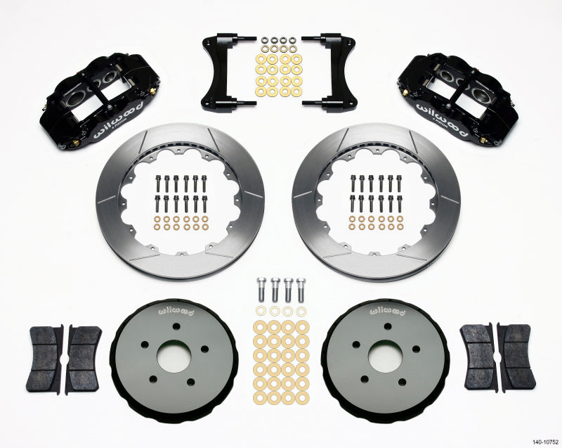 Wilwood Narrow Superlite 6R Front Hat Kit 12.88in 2008 Toyota Matrix - Mammoth Racing -
