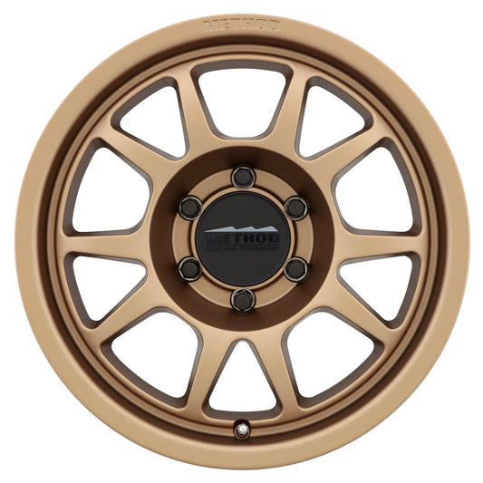 Method Mr702 16x8 +30mm Offset 6x120 67mm CB Method Bronze Wheel - Mammoth Racing -