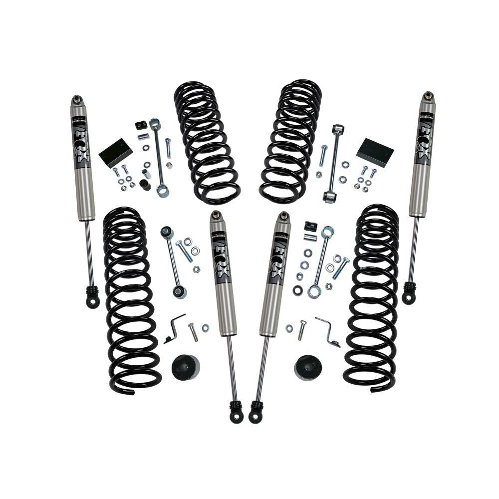 Superlift 18-19 Jeep Wrangler JL Unlimited 2.5in Lift Kit Including Rubicon w/ Fox Shocks - Mammoth Racing -