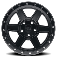 Dirty Life 9315 Compound 17x9 / 6x135 BP / -12mm Offset / 87.1mm Hub Matte Black Wheel - Mammoth Racing -