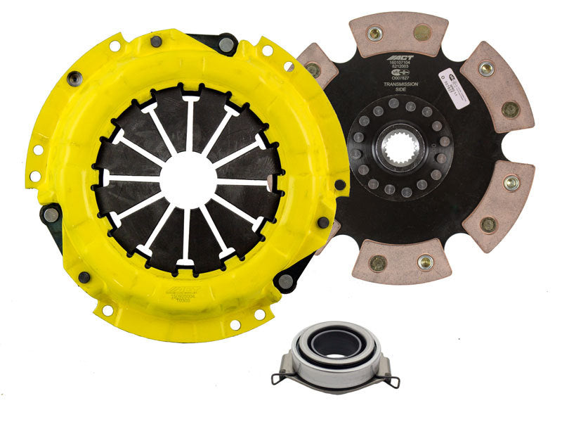 ACT 1988 Toyota Camry Sport/Race Rigid 6 Pad Clutch Kit - Mammoth Racing -