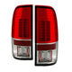 Spyder Ford Super Duty 08-15 Version 2 LED Tail Lights Red Clear ALT-YD-FS07-LED-G2-RC - Mammoth Racing -