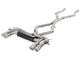 aFe MACH Force-Xp 3.5in 304 SS Cat-Back w/Polished Tips 15-18 BMW X5 M (F85)/X6 M (F86) V8-4.4L S63 - Mammoth Racing -