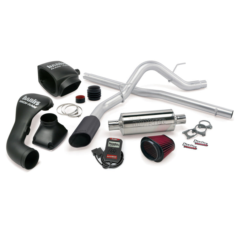 Banks Power 04-08 Ford 5.4L F-150 ECSB Stinger System - SS Single Exhaust w/ Black Tip - Mammoth Racing -