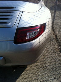 Spyder Porsche 997 05-08 LED Tail Lights Red Clear ALT-YD-P99705-LED-RC - Mammoth Racing -