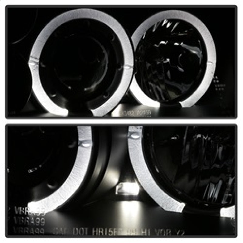 Spyder Volkswagen Jetta 99-05 Projector HeadlightsLED Halo Blk PRO-YD-VJ99-HL-BK - Mammoth Racing -