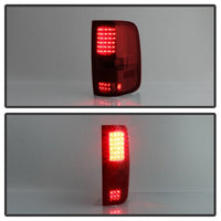 Xtune Ford F150 Styleside 04-08 LED Tail Lights Red Clear ALT-ON-FF15004-LED-RC - Mammoth Racing -