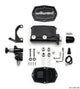 Wilwood Compact Tandem M/C - 1in Bore w/RH Bracket and Valve - Black - My Store