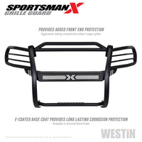 Westin 16-21 Toyota Tacoma Sportsman X Grille Guard - Tex. Blk - Mammoth Racing -