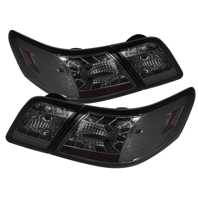 Spyder Toyota Camry (does not fit the Hybrid)07-09 LED Tail Lights Smoke ALT-YD-TCAM07-LED-SM - Mammoth Racing -