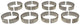 Clevite Ford Prod V8 352-390-428 1958-78 Con Rod Bearing Set - Mammoth Racing -