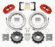 Wilwood Narrow Superlite 4R Rear Kit 12.88in Red 2012-Up Toyota / Scion FRS w/Lines - Mammoth Racing -