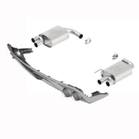 Ford Racing 2015 Ford Mustang 5.0L Touring Muffler Kit w/ GT350 Tips - Mammoth Racing -