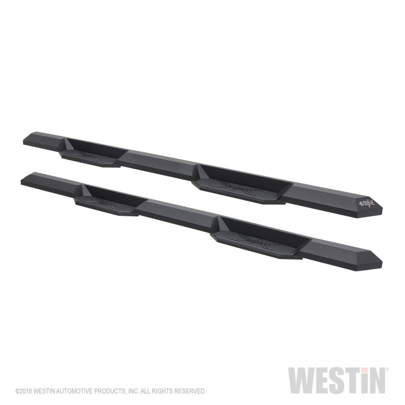 Westin 2019 Chevrolet Silverado/Sierra 1500 Crew Cab Xtreme Nerf Step Bars - Textured Black - Mammoth Racing -