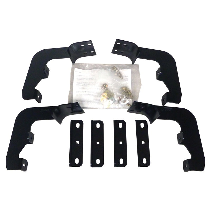 Westin 2015-2018 Ford F-150 Reg/SuperCab/SuperCrew Premier Oval Nerf Step Bar Mount Kit - Black - Mammoth Racing -