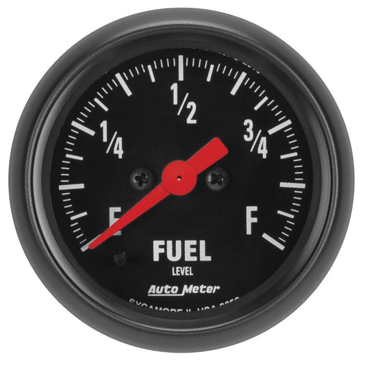 Autometer Z Series 0-280Ohm 2-1/16in. Programmable Fuel Level Gauge - My Store