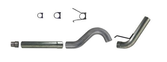Diamond Eye 5in SS DPF-BACK SGL KIT - Mammoth Racing -
