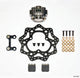 Wilwood Dynapro Single LW Left Front Kit - Sprint 11.00in Scalloped Steel Rotor - Mammoth Racing -