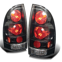 Spyder Toyota Tacoma 05-15 Euro Style Tail Lights Black ALT-YD-TT05-BK - Mammoth Racing -