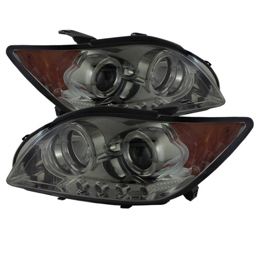 Spyder Scion TC 08-10 Projector Headlights LED Halo -Replaceable LEDs Smke PRO-YD-TTC08-HL-SM - Mammoth Racing -