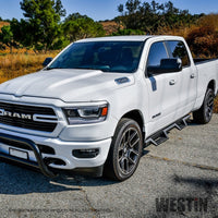 Westin/HDX 2019 Ram 1500 Crew Cab Drop Nerf Step Bars - Textured Black - Mammoth Racing -