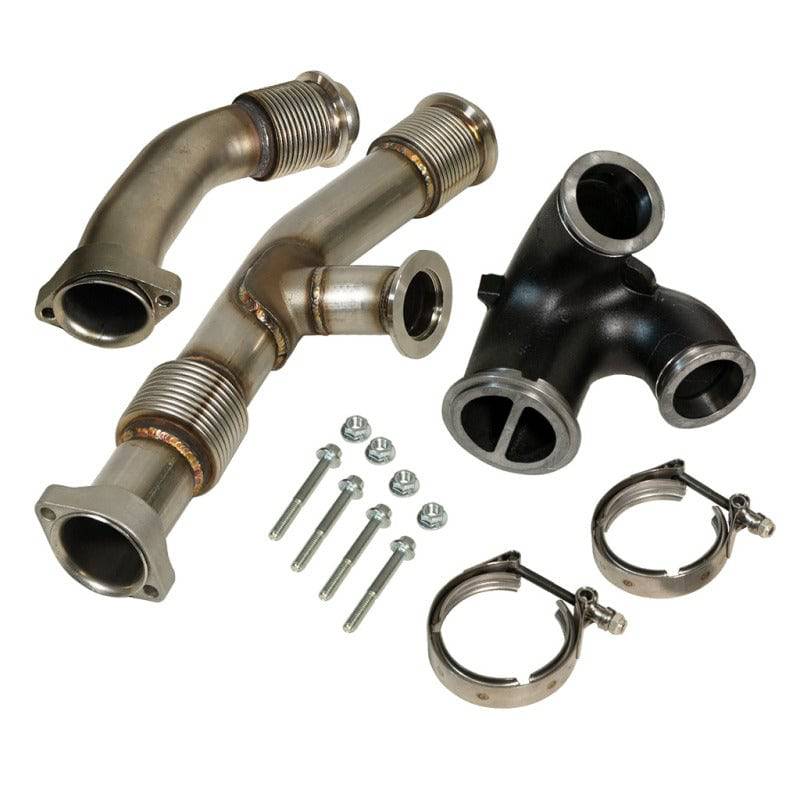 BD Diesel UpPipe Kit - Ford 03-04.5 6.0l Powerstroke w/EGR Connector - Mammoth Racing -